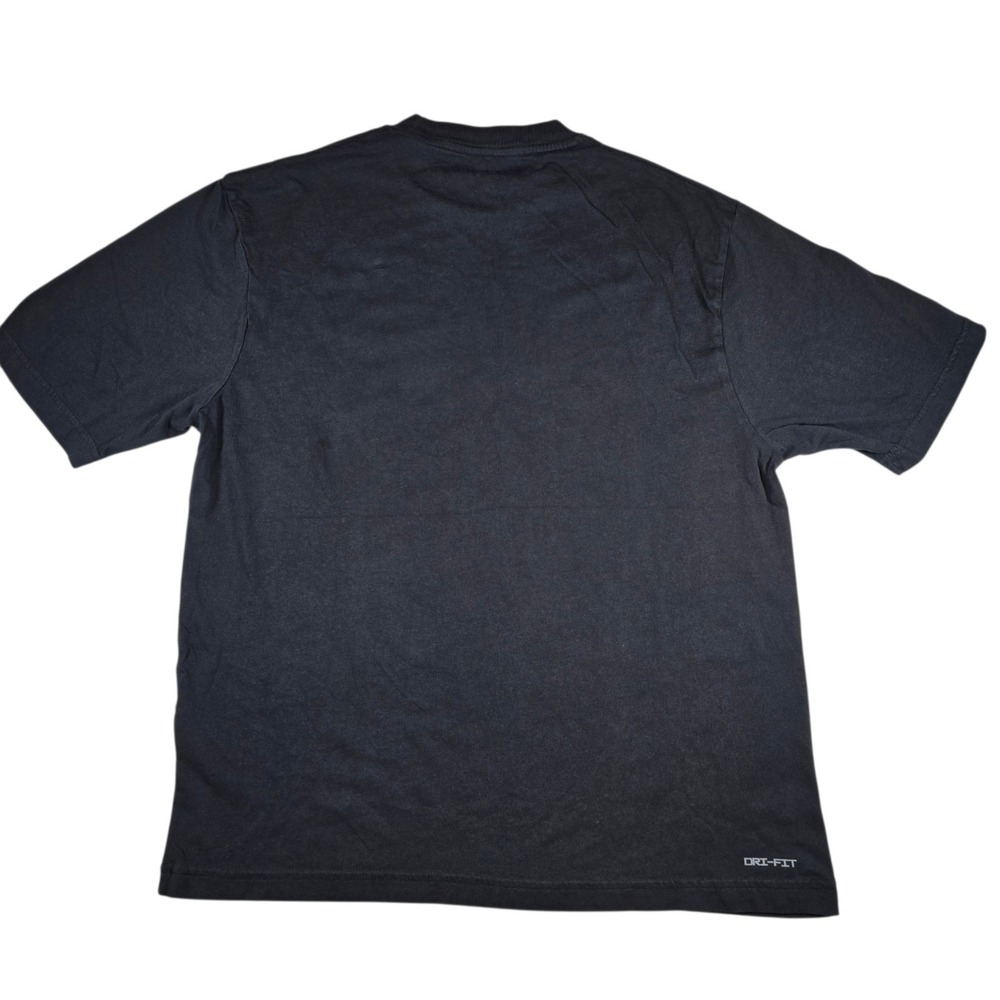 Air Jordan Gravity's Worst Nightmare Basketball Black Dri-Fit T-Shirt Men's Sz M - Picture 4 of 7